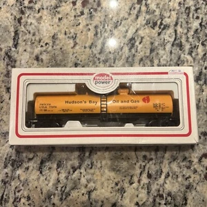 VINTAGE Model Power HO Scale HUDSON'S BAY OIL & GAS PROCOR UTLX 77976 TANKER CAR - Picture 1 of 4