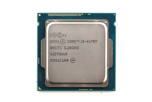 Intel Core i3-4170T 3.20GHZ Dual-Core 3MB LGA 1150 Processor P/N: SR1TC Tested - Picture 1 of 2