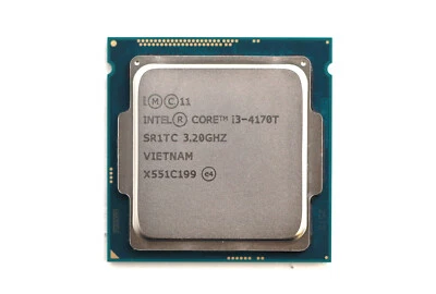 Intel Core i3-4170T 3.20GHZ Dual-Core 3MB LGA 1150 Processor P/N: SR1TC Tested - Image 1 of 2