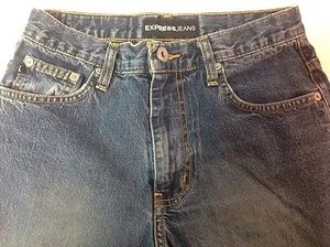 Stivali jeans express taglio taglia 1/2R ottime condizioni spedizione gratuita - Foto 1 di 6