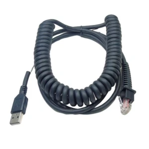 Datalogic U-00006529052 Cavo dati pistola scanner codice USB cavo molla di ricarica - Foto 1 di 3