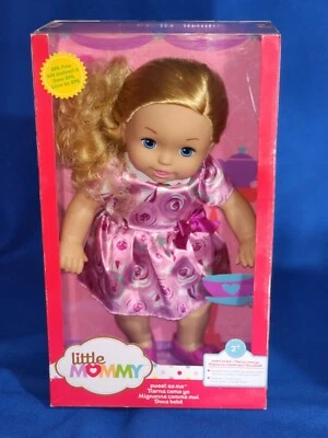 Little Mommy Sweet as Me Teatime Darling Floral Pink Dress Baby Doll BCR44 NEW - Image 1 of 3