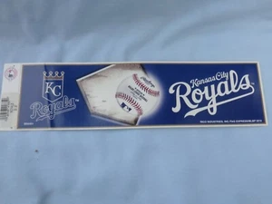 Kansas City Royals Autoaufkleber Stil 10,5" x 3" VINYL AUFKLEBER von Rico NEU! scr - Bild 1 von 1
