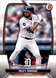2023 BOWMAN BASE PAPER RC #90 RILEY GREENE DETROIT TIGERS ROOKIE CARD - Picture 1 of 2