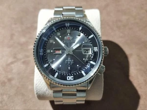 Orient King Master EM6F-C2-B Automatic Watch Japan Made Working Used F/S Japan - Picture 1 of 7