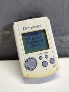 Offizielle Sega Dreamcast weiß visuelle Speichereinheit VMU HKT-7000 - Bild 1 von 5