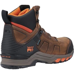Timberland Pro Hypercharge Composite Safety Toe Work Boot Brown/Orange  powered - Picture 1 of 31