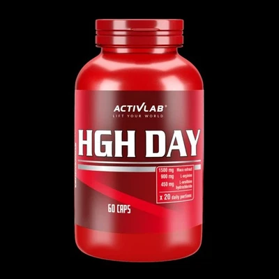 ACTIVLAB HGH DAY - 60 Kaps -Muskelaufbau Arginin Testosterone Hormon Booster - Bild 1 von 2