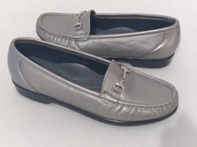 Женские оловянные мокасины SAS Metro размер 6,5 M комфортные без шнуровки мокасины новые без коробки - Изображение 1 из 4