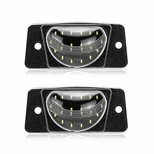 For 2002-2009 Trailblazer Envoy Rainier LED License Plate Lamps Tag Lights Pair - Picture 1 of 12