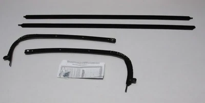 Kit de fieltro de barrido de ventana para Pontiac GTO Lemans 1969-1972 2 puertas techo rígido OEM Foto 1 de 4