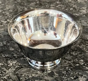 Paul Revere Reproduction Colonial Pewter Boardman 4" Footed Bowl - Picture 1 of 9