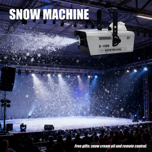 Stage Snow Machine Artificial Snow Maker Machine for Weddings Parties Decoration - Picture 1 of 16