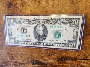 1985 $20 Dollar Bill Collectible Currency Old Money - Picture 1 of 2