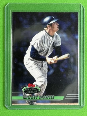 Mickey Mantle 2024 Stadium Club SSP New York Yankees Variation - Image 1 of 2