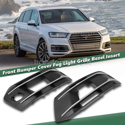 Cubierta de parachoques delantero izquierda+derecha para Audi Q7 2016-19 Foto 1 de 4