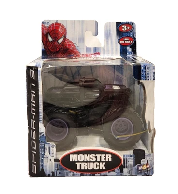 Marvel Spider-Man 3 Monster Truck NUEVO Die Cast Raro Coche de Juguete 2006 MGA Spiderman Foto 1 de 4