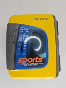 Sony Sports Walkman AM/FM Radio Cassette Player (WM-FS191) GETESTET FUNKTIONIERT KEIN RADIO - Bild 1 von 13