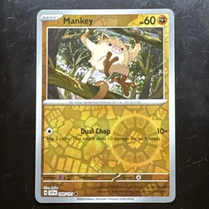 Mankey 098/191 Sv08: Surging Sparks Reverse Holo - Picture 1 of 3