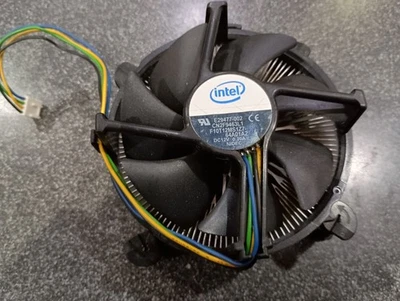 Intel E29477-002 Socket 1366 Copper Core/Aluminum Heat Sink & 4" Fan w/4-pin Con - Image 1 of 2