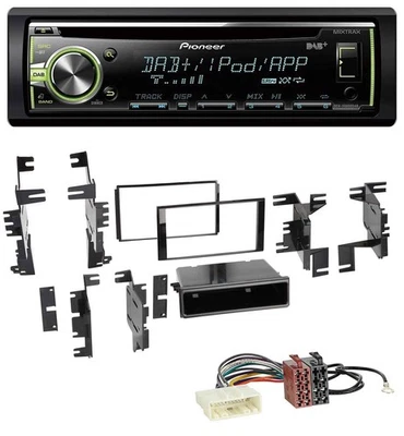 Pioneer DAB USB MP3 AUX CD Autoradio für Nissan Navara NV NV200 (ab 12) - Bild 1 von 4