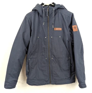 Columbia men's sz S Loma Vista lll Jacket repellent insulated blue HU - Picture 1 of 8