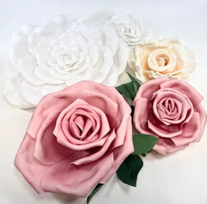 Foam Flowers Wall Art Pink and White Hobby Lobby lot of 5 - Picture 1 of 11