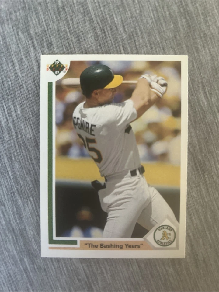 1991 Upper Deck - Mark McGwire #656 - Image 1 of 4