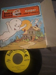 Book & Record Casper The Friendly Ghost And The Demon Of Darkness 1983 - Picture 1 of 2