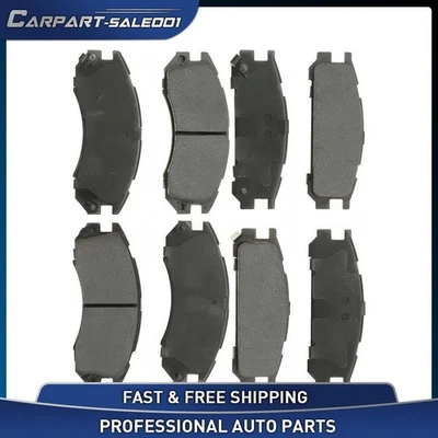 Front & Rear Brake Pad Set for 1990-1996 Subaru Legacy 1993-1996 Subaru Impreza - Image 1 of 3