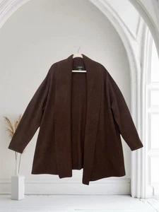 Karen Kane Women’s Long Sleeve Open Front Cardigan Size 2X Fall Cozy Chic $139 - Picture 1 of 18