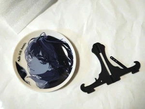 Ado 5th Anniversary Small Plate w/ Stand POP-UP STORE Monotone Design - Picture 1 of 6