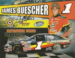 2009 JAMES BUESCHER #1 MICCOSUKEE POSTCARD SIGNED - Picture 1 of 1