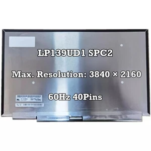 LP139UD1SPC2 LED UHD Touch Screen for 5D10S73320 13.9" 3840×2160 LCD Replacement - Bild 1 von 2