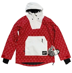$230 Airblaster Freedom Esquí Invierno Pullover Chaqueta Nueva con Etiquetas Talla M,L,XL Para hombres Rojo - Imagen 1 de 12