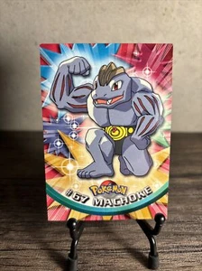 Machoke #67 Topps Series 1 TV Animation Edition Black Label Pokémon TCG 1999-NM - Picture 1 of 8