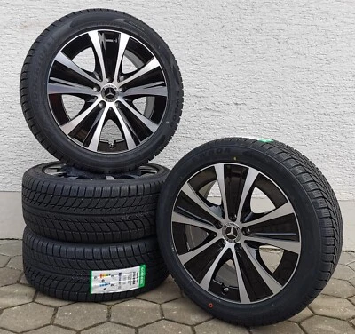 Original Mercedes E-Kl. W213 18 Zoll Winterräder A2134013700 Felgen  Reifen RDC - Bild 1 von 4