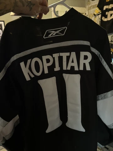 ANZE KOPITAR LOS ANGELES KINGS HOME REEBOK NHL PREMIER JERSEY Cover