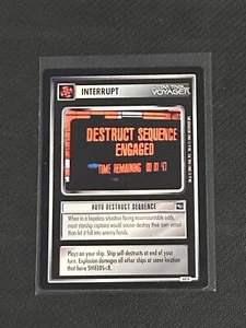 Star Trek CCG Voyager Auto Destruct Sequence - Picture 1 of 2