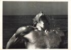 Postcard Suntan Ocean Spray Male Man Photograph by Dianora Niccolini Flashcards
