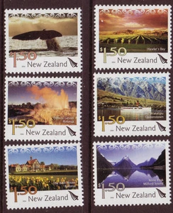 NEW ZEALAND 2004 TOURISM SET OF 6 UNMOUNTED MINT - Picture 1 of 1