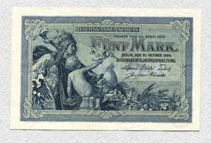 ALEMANIA 5 marcos 1904 P8b UNC - Imagen 1 de 2