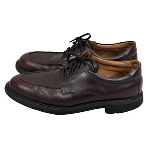 Johnston & Murphy Herren Größe 10 Burgunderrot Braun Derby Schuhe - Bild 1 von 23