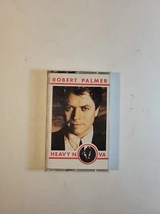 ROBERT PALMER Cassette Tape HEAVY NOVA 1988 Rock Pop w/ SIMPLY IRRESISTIBLE - Picture 1 of 5