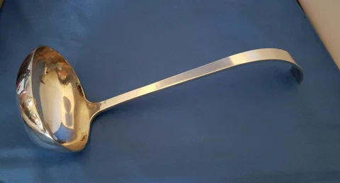 Sterling silver soup ladle k Uyeda 930 Cover