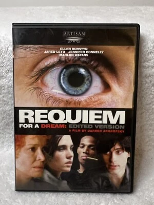 Requiem For A Dream DVD 2000 Jennifer Connelly/Jared Leto Drama Addiction - Image 1 of 4