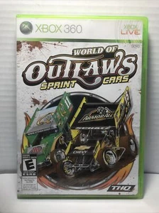 World of Outlaws: Sprint Cars (Microsoft Xbox 360, 2010) - Includes Manual - Foto 1 di 2