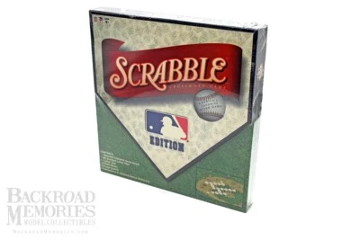 2007 Scrabble "MLB Edition" (SEALED) Crossword Game, by Hasbro/Sababa (#0842) - Image 1 of 4