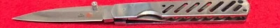 Al Mar Quicksilver III Pocket Knife,Plain Edge, Stainless Handle Seki, Japan, 20 - Image 1 of 4
