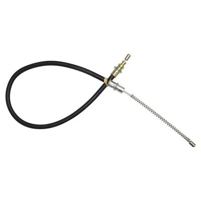 Cable de freno de estacionamiento trasero izquierdo Crown para Jeep CJ-5 1978-1980, CJ-7 con frenos de 10" Foto 1 de 2